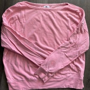 Sundry Light Pink Relaxed Sweatshirt
